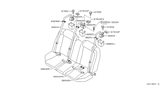 Diagram for 2005 Infiniti G35 Seat Belt - 88844-AC801