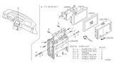 Diagram for 2006 Infiniti G35 Climate Control Module - 28091-AC704