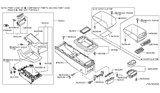 Diagram for 2006 Infiniti G35 Armrest - 96920-AC711