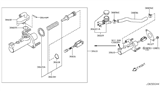 Diagram for Infiniti Clutch Master Repair Kit - 30610-CD00B