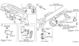 Diagram for 2004 Infiniti G35 Car Key - 28268-5Y702