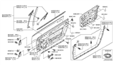 Diagram for Infiniti G35 Door Check - 80430-CD000