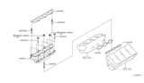 Diagram for 2003 Infiniti G35 Intake Manifold - 14003-AM600