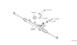 Diagram for Infiniti G35 Rack & Pinion Bushing - 54445-4P000