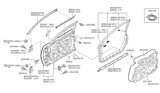 Diagram for Infiniti G35 Door Moldings - 80282-AL500