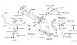 Diagram for 2005 Infiniti G35 Front Cross-Member - 54401-AM601