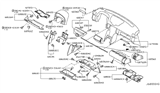 Diagram for 2007 Infiniti G35 Glove Box - 68500-AC700