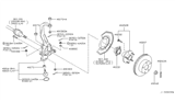 Diagram for Infiniti G35 Wheel Bearing - 40202-AL500