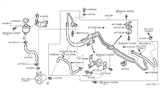 Diagram for 2006 Infiniti G35 Power Steering Hose - 49725-AM702