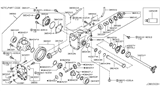 Diagram for 2005 Infiniti G35 Differential - 38500-AR514