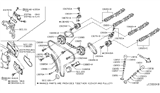 Diagram for Infiniti Timing Chain Tensioner - 13070-AC70A