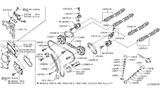 Diagram for 2008 Infiniti FX45 Timing Chain Tensioner - 13070-8J10D