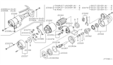 Diagram for Infiniti Starter Drive - 23357-AL600