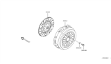 Diagram for 2003 Infiniti G35 Pressure Plate - 30210-CD020