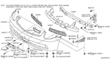Diagram for 2004 Infiniti G35 Grille - 62255-AC700