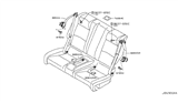 Diagram for 2006 Infiniti G35 Seat Belt - 88845-AC803