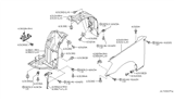 Diagram for 2006 Infiniti G35 Fender - 63100-AM830