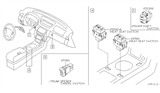 Diagram for 2005 Infiniti G35 Seat Switch - 25500-AL500