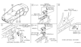 Diagram for 2006 Infiniti G35 Air Bag Sensor - K8820-CF90A