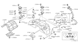 Diagram for Infiniti FX35 Fuel Tank Strap - 17406-AL500