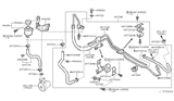 Diagram for Infiniti Power Steering Hose - 49720-AM600