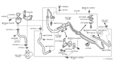 Diagram for 2006 Infiniti G35 Power Steering Hose - 49720-AM600