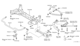 Diagram for Infiniti G35 Sway Bar Link - 54618-AQ305