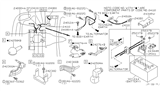 Diagram for Infiniti Battery Cable - 24080-AM600
