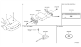 Diagram for Infiniti M45 Antenna - 25975-CR910