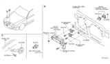 Diagram for 2003 Infiniti M45 Parking Assist Distance Sensor - 28437-CR900