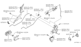 Diagram for Infiniti M45 Door Handle - 80671-CR000