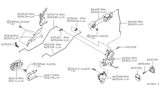 Diagram for Infiniti M45 Door Lock Actuator - 80552-AG110