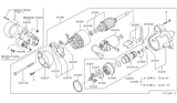 Diagram for 2004 Infiniti Q45 Starter Motor - 23300-AR200