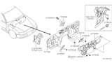 Diagram for Infiniti M45 Dash Panels - 67810-CR900