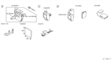 Diagram for 2003 Infiniti M45 Fuse Box - 24350-CR910