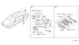 Diagram for 2003 Infiniti M45 Body Control Module - 28595-CR900