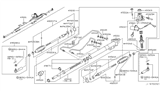 Diagram for Infiniti M45 Center Link - 48521-CR925