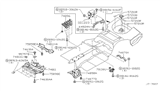 Diagram for 2003 Infiniti M45 Engine Cover - 75890-CR900