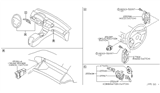 Diagram for 2004 Infiniti M45 Cruise Control Switch - 25551-9H200