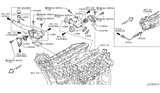 Diagram for 2003 Infiniti Q45 Thermostat Housing - 11061-AR000