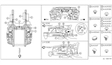 Diagram for 2003 Infiniti M45 Body Mount Hole Plug - 74816-AG010