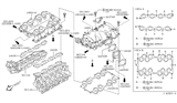 Diagram for 2003 Infiniti FX45 Intake Manifold - 14001-AR206