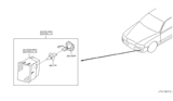 Diagram for Infiniti Fog Light Lens - 26154-CR900