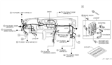 Diagram for Infiniti M45 Fuse Box - 24350-CR900