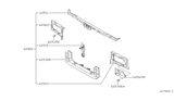 Diagram for Infiniti M45 Radiator Support - 62510-CR900