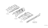 Diagram for Infiniti M45 Floor Pan - 74320-CR930