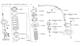 Diagram for 2002 Infiniti Q45 Shock And Strut Mount - 54322-4P701