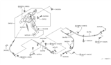 Diagram for Infiniti M45 Parking Brake Cable - 36530-AG000