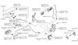 Diagram for 2005 Infiniti Q45 Door Lock Actuator - 80553-AG510