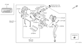 Diagram for 2006 Infiniti Q45 Evaporator - 27281-AR200